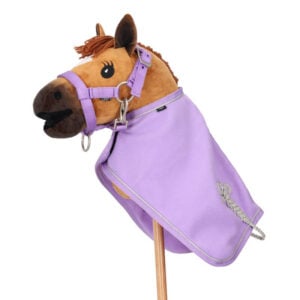 Fleecedeken QHP Hobby Horse Lila