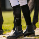 Lifestyle afbeelding Paardrijsokken Stapp Horse Ultra Fine Zwart