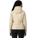 Achterzijde Softshell Jas C2E San Jose Beige