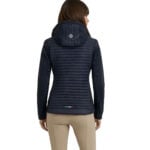 Achterzijde Softshell Jas C2E San Jose Navy