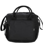 Back of QHP black grooming bag
