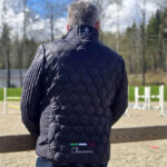 Achterzijde lifestyle afbeelding Unisex 2 in 1 Jas C2E Colfax Navy