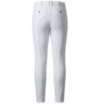 Productfoto achterzijde Rijbroek C2E Fullerton Knie Grip Heren Wit