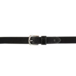 Gespsluiting hand Rubber Teugels BR Eventa Met Stops Zwart/Zilver