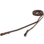 Productfoto Leren BR Grip Teugels Met Stops Oak/Zilver