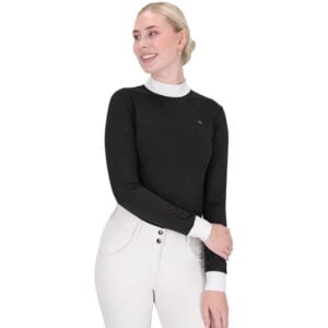 Wedstrijdshirt QHP Amilara Zwart