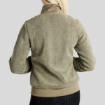 Achterzijde Teddy Vest Montar MoEbba Dusty Green