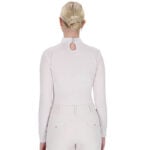 Achterzijde Wedstrijdshirt QHP Amilara Wit