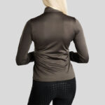 Achterzijde Longsleeve Montar MoVeronica Crystal Forest Green