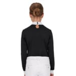 Achterzijde Wedstrijdshirt QHP Amilara Junior Zwart