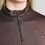 Detail Longsleeve Montar MoVeronica Crystal Black Peony