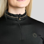 Detail Longsleeve Montar MoVeronica Crystal Zwart