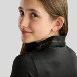 Steentjes kraag Montar MoEverline Crystal Kids Zwart