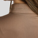 Steentjes kraag Montar MoEverline Crystal Kids Nougat Brown