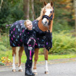 Sfeerfoto Halsterset QHP Isalyn Unicorn Dream