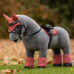 Lifestyle foto Toy Pony Fly Hood LeMieux Spiced Earth