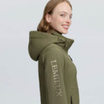 Logo Softshell Jas LeMieux Celine Willow Green