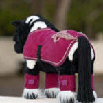 Achteraanzicht Toy Pony Rug LeMieux Blackberry