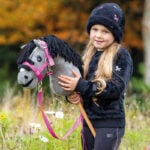 Set foto Hobby Horse Halsterset QHP Isalyn Balloon Pink